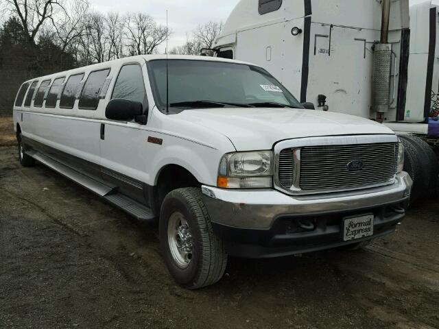 1FMNU41S73EA27698 - 2003 FORD EXCURSION WHITE photo 1