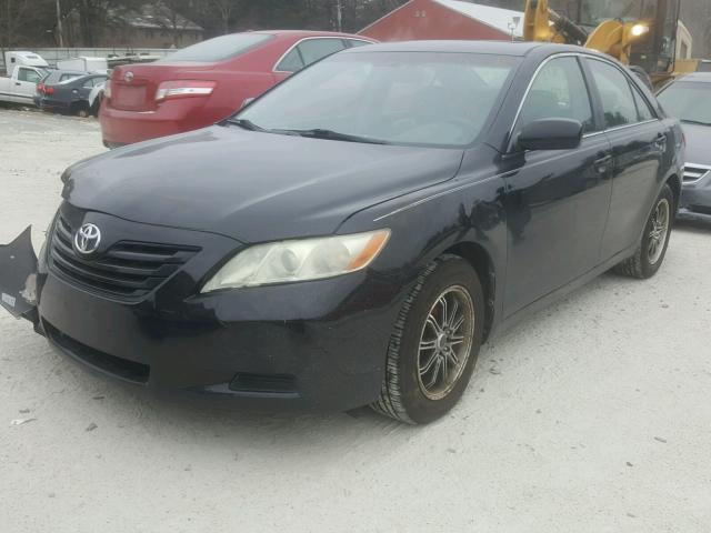 4T1BE46K57U627821 - 2007 TOYOTA CAMRY NEW BLACK photo 2