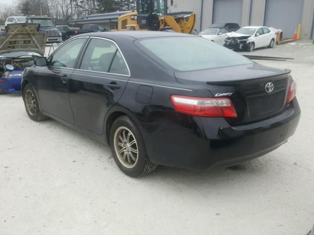 4T1BE46K57U627821 - 2007 TOYOTA CAMRY NEW BLACK photo 3