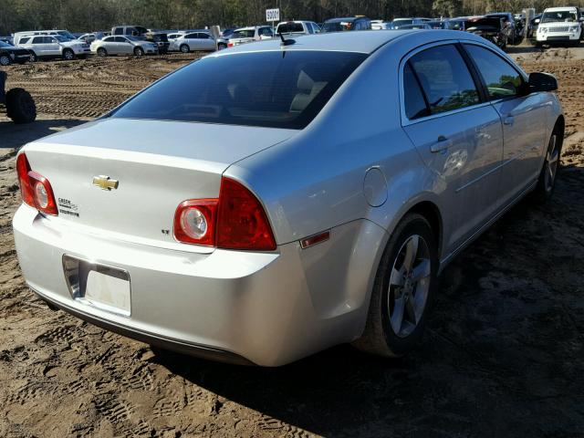 1G1ZJ57B994201841 - 2009 CHEVROLET MALIBU 2LT SILVER photo 4