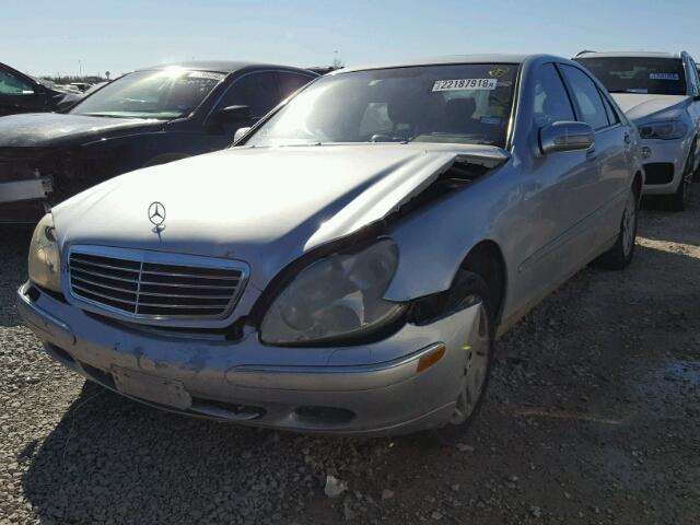 WDBNG70J61A178900 - 2001 MERCEDES-BENZ S 430 SILVER photo 2