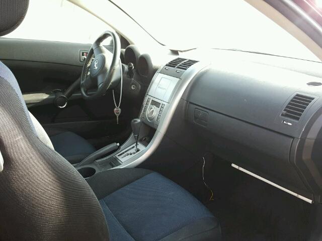 JTKDE177X50034829 - 2005 TOYOTA SCION TC 紫色 照片 5