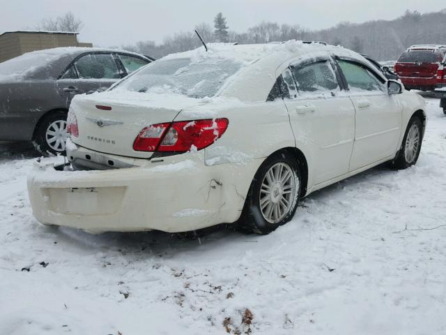 1C3LC56R98N258124 - 2008 CHRYSLER SEBRING TO WHITE photo 4