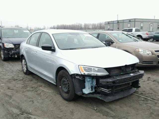 3VW1K7AJ7FM306906 - 2015 VOLKSWAGEN JETTA BASE 银色 照片 1