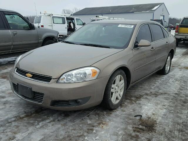 2G1WC581869408801 - 2006 CHEVROLET IMPALA LT BEIGE photo 2