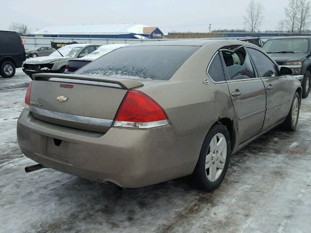 2G1WC581869408801 - 2006 CHEVROLET IMPALA LT BEIGE photo 4