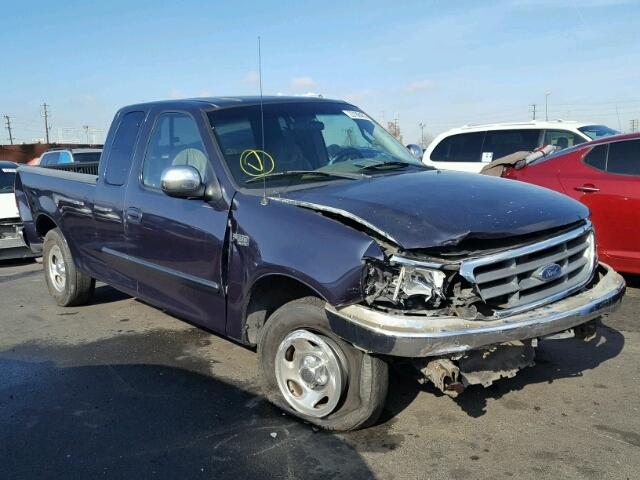 1FTZX172XYKA02063 - 2000 FORD F150 BLUE photo 1