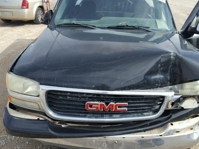 1GTEC14V62Z271362 - 2002 GMC NEW SIERRA BLACK photo 7