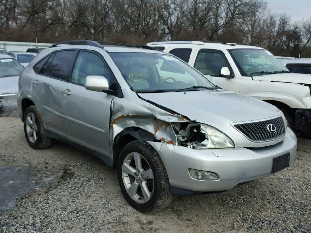 2T2HA31UX4C010044 - 2004 LEXUS RX 330 SILVER photo 1