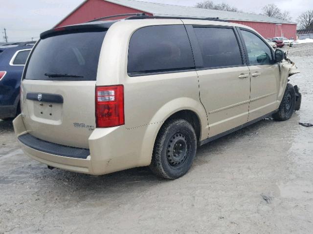 2D4RN4DE1AR276722 - 2010 DODGE GRAND CARA GOLD photo 4