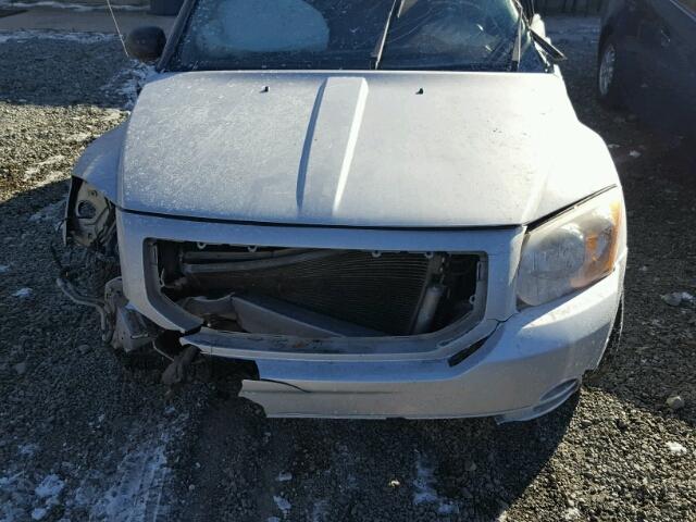 1B3CB4HA5AD607261 - 2010 DODGE CALIBER SX SILVER photo 7