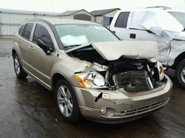 1B3CB3HA4AD604393 - 2010 DODGE CALIBER MA GOLD photo 1