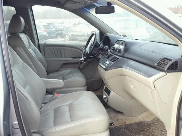 5FNRL38746B125286 - 2006 HONDA ODYSSEY EX GRAY photo 5