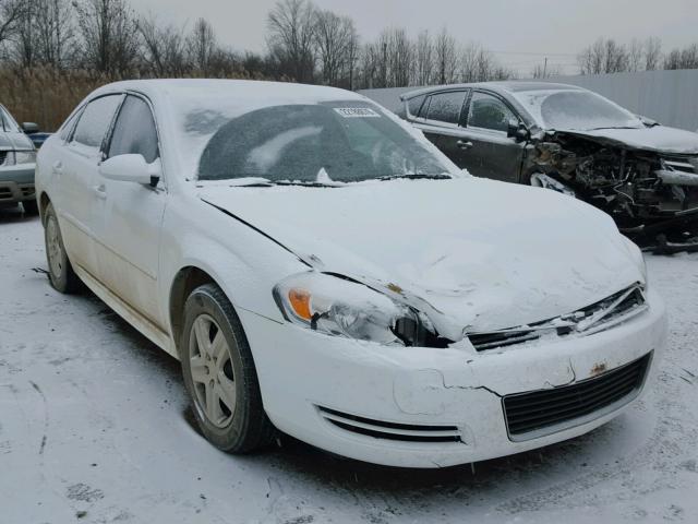 2G1WF5EK5B1154686 - 2011 CHEVROLET IMPALA LS WHITE photo 1