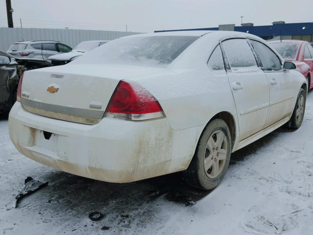 2G1WF5EK5B1154686 - 2011 CHEVROLET IMPALA LS WHITE photo 4