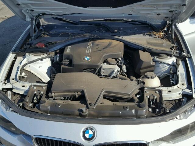 WBA3C1G51ENR49799 - 2014 BMW 328 I SULE SILVER photo 7