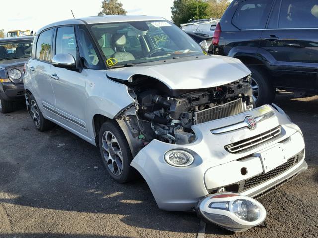 ZFBCFACH4EZ016694 - 2014 FIAT 500L LOUNG SILVER photo 1