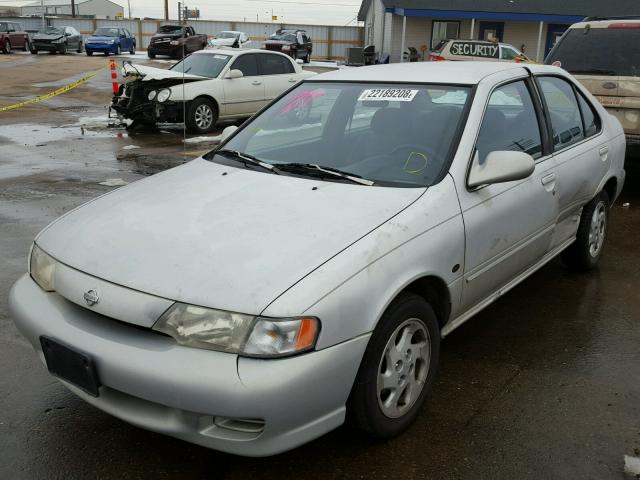 3N1AB41D5XL071301 - 1999 NISSAN SENTRA BAS SILVER photo 2