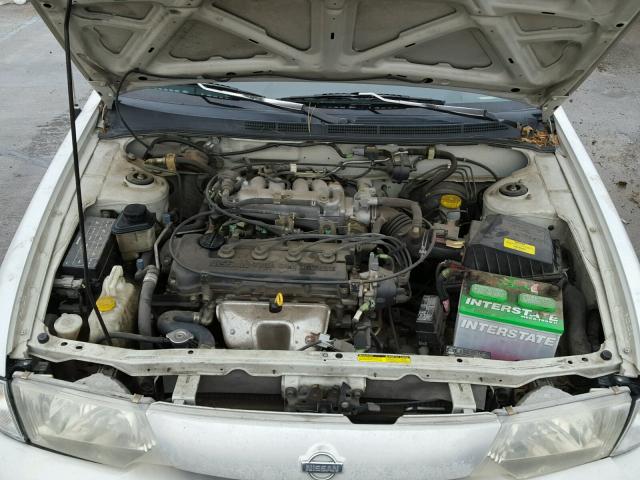 3N1AB41D5XL071301 - 1999 NISSAN SENTRA BAS SILVER photo 7