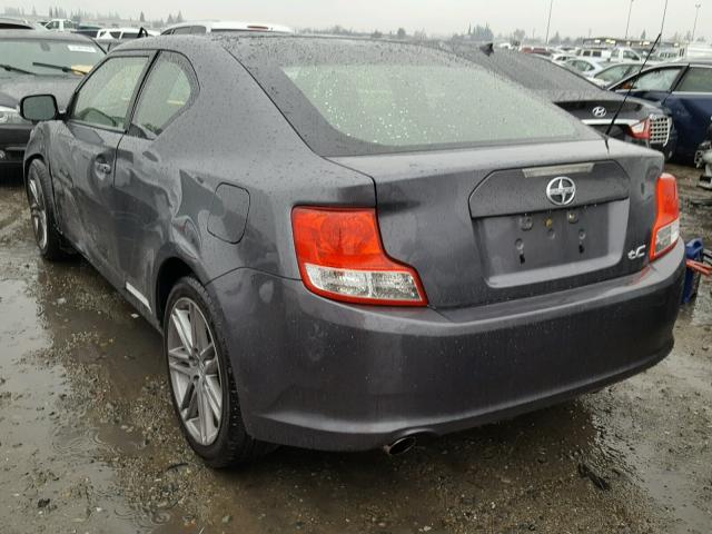 JTKJF5C71C3044755 - 2012 TOYOTA SCION TC 灰色 照片 3