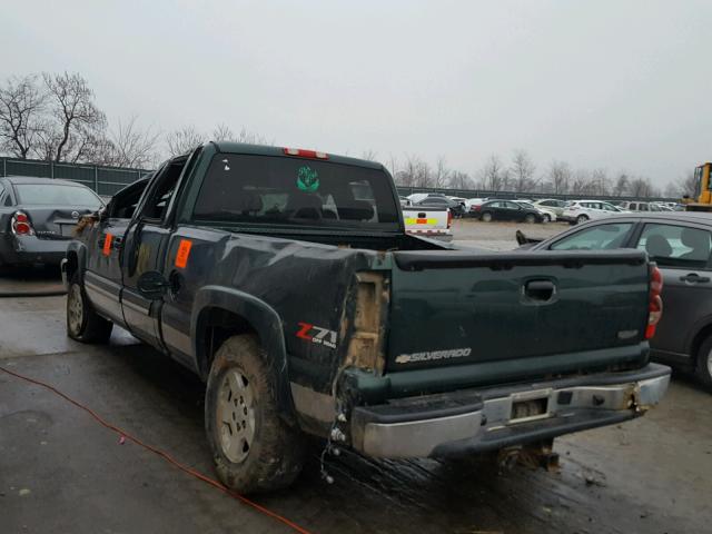 2GCEK19B061330339 - 2006 CHEVROLET SILVERADO GREEN photo 3