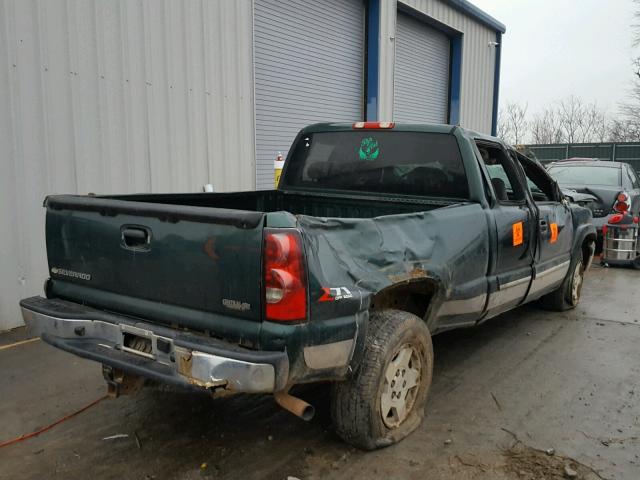 2GCEK19B061330339 - 2006 CHEVROLET SILVERADO GREEN photo 4