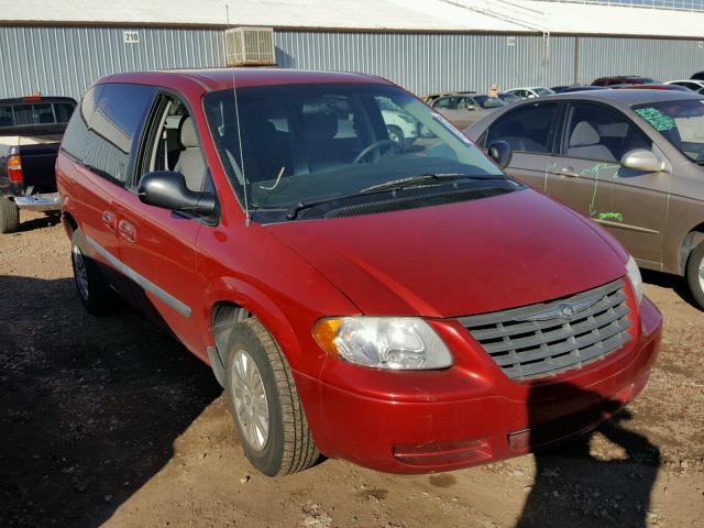 1A4GP45R16B593710 - 2006 CHRYSLER TOWN & COU RED photo 1