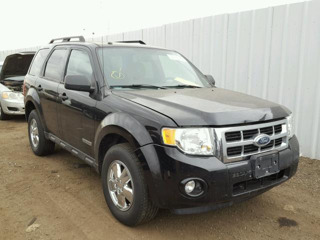 1FMCU03Z58KA89930 - 2008 FORD ESCAPE XLT BLACK photo 1