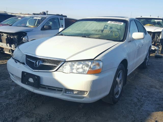 19UUA56692A058498 - 2002 ACURA 3.2TL WHITE photo 2