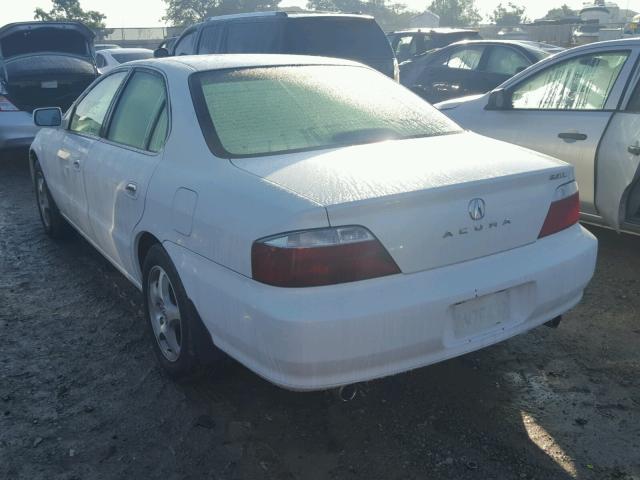 19UUA56692A058498 - 2002 ACURA 3.2TL WHITE photo 3