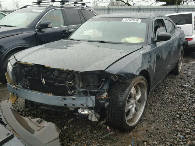 2B3KA43G57H814111 - 2007 DODGE CHARGER SE BLUE photo 2