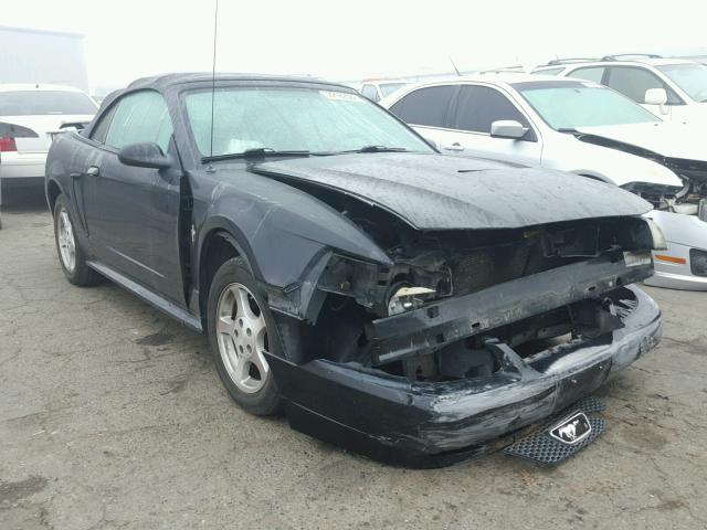 1FAFP44493F318037 - 2003 FORD MUSTANG BLACK photo 1