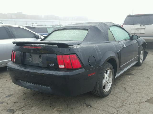 1FAFP44493F318037 - 2003 FORD MUSTANG BLACK photo 4