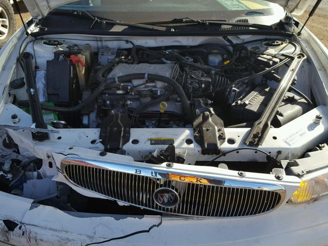 2G4WS52J021195088 - 2002 BUICK CENTURY CU WHITE photo 7