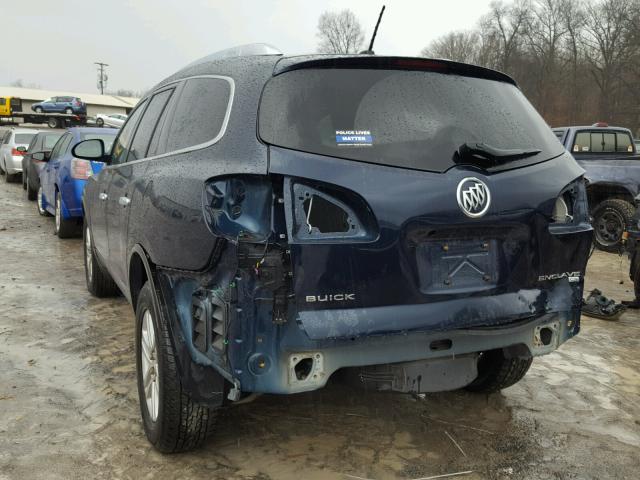 5GAEV13768J306102 - 2008 BUICK ENCLAVE CX BLUE photo 3