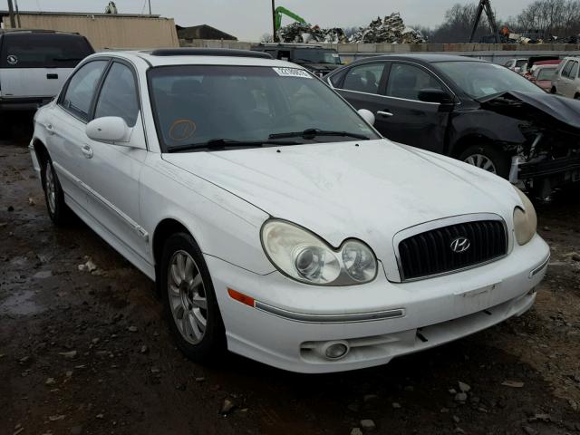 KMHWF35H13A891080 - 2003 HYUNDAI SONATA GLS WHITE photo 1