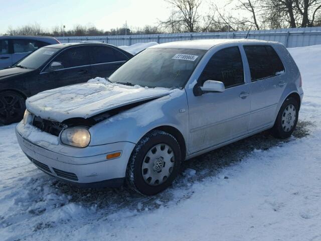 9BWEL41J574009071 - 2007 VOLKSWAGEN CITY GOLF SILVER photo 2