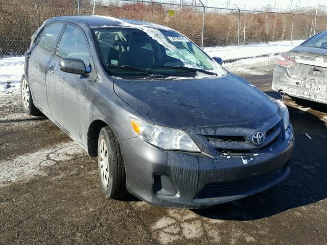 2T1BU4EE9BC743404 - 2011 TOYOTA COROLLA BA GRAY photo 1