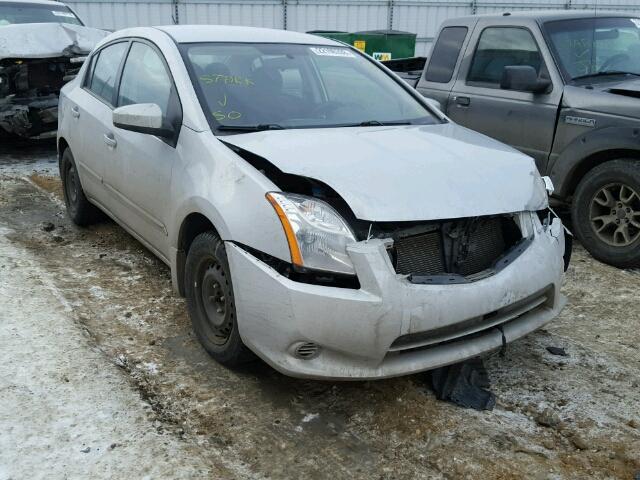 3N1AB6AP0AL713534 - 2010 NISSAN SENTRA 2.0 SILVER photo 1