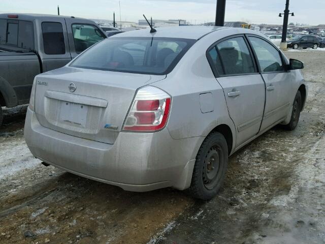 3N1AB6AP0AL713534 - 2010 NISSAN SENTRA 2.0 SILVER photo 4