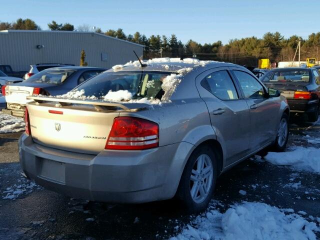 1B3LC56B19N522678 - 2009 DODGE AVENGER SX GRAY photo 4