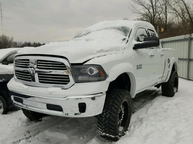 1C6RR7GT7GS228136 - 2016 RAM 1500 SLT WHITE photo 2