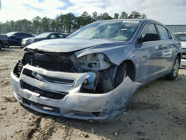 1G1ZG57BX8F220013 - 2008 CHEVROLET MALIBU LS 蓝色 照片 2