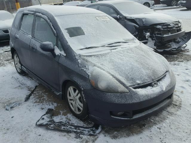 JHMGD38698S011221 - 2008 HONDA FIT SPORT PURPLE photo 1