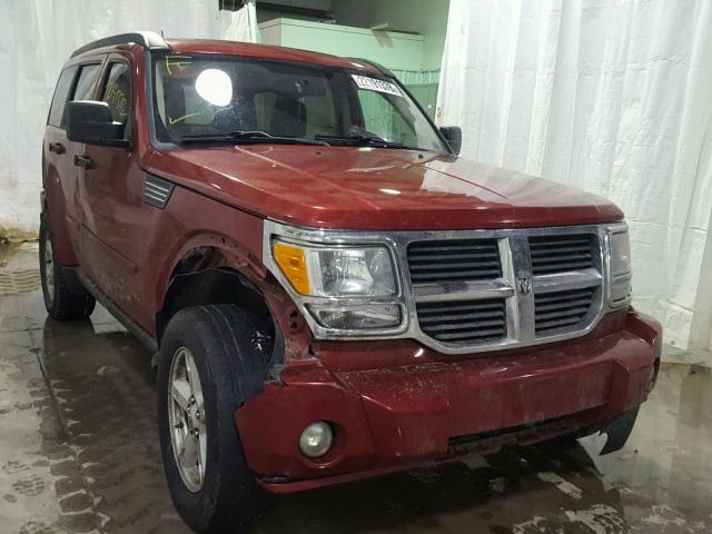 1D8GU58K17W565758 - 2007 DODGE NITRO SLT RED photo 1