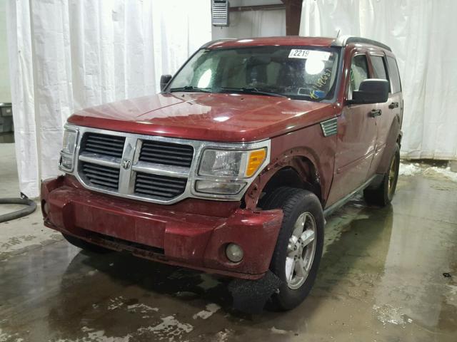 1D8GU58K17W565758 - 2007 DODGE NITRO SLT RED photo 2