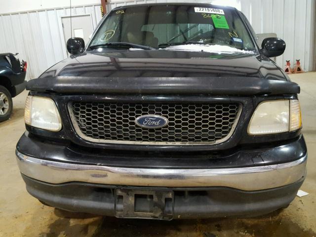 1FTRW07L03KC48683 - 2003 FORD F150 SUPER BLACK photo 7