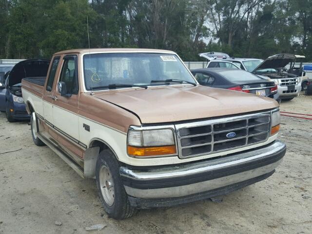 1FTEX15N7RKB88044 - 1994 FORD F150 TAN photo 1