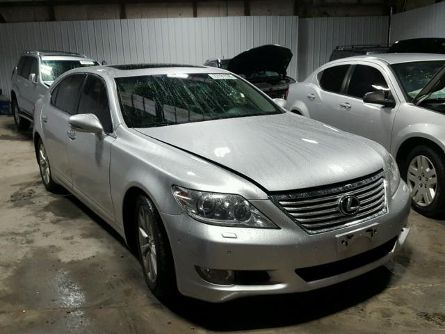 JTHDL5EF5A5001912 - 2010 LEXUS LS 460L SILVER photo 1