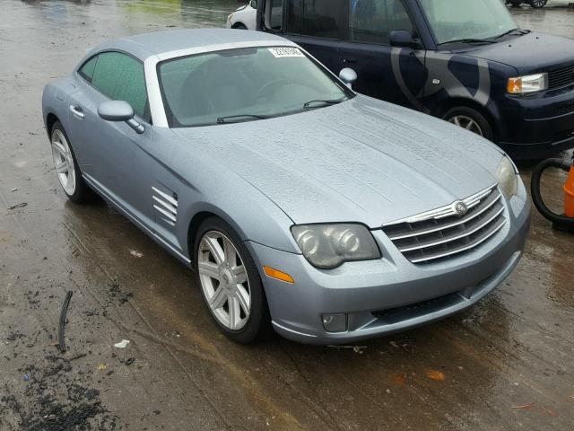 1C3AN69L55X046593 - 2005 CHRYSLER CROSSFIRE BLUE photo 1